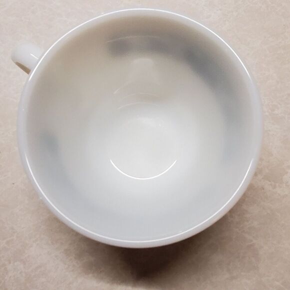 SOLD...Old Town Blue Corelle Flat Cup Coffee Tea Cup - Picture 5 of 5